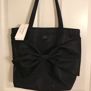 Kate Spade Tote Bow On Purpose Bag Black